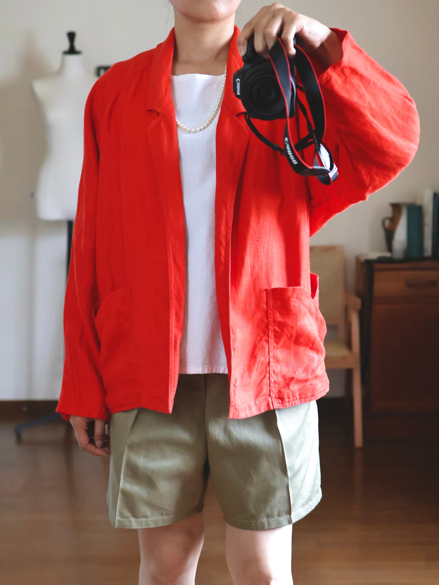 1980's Italian Military 2-Tuck Chino Shorts