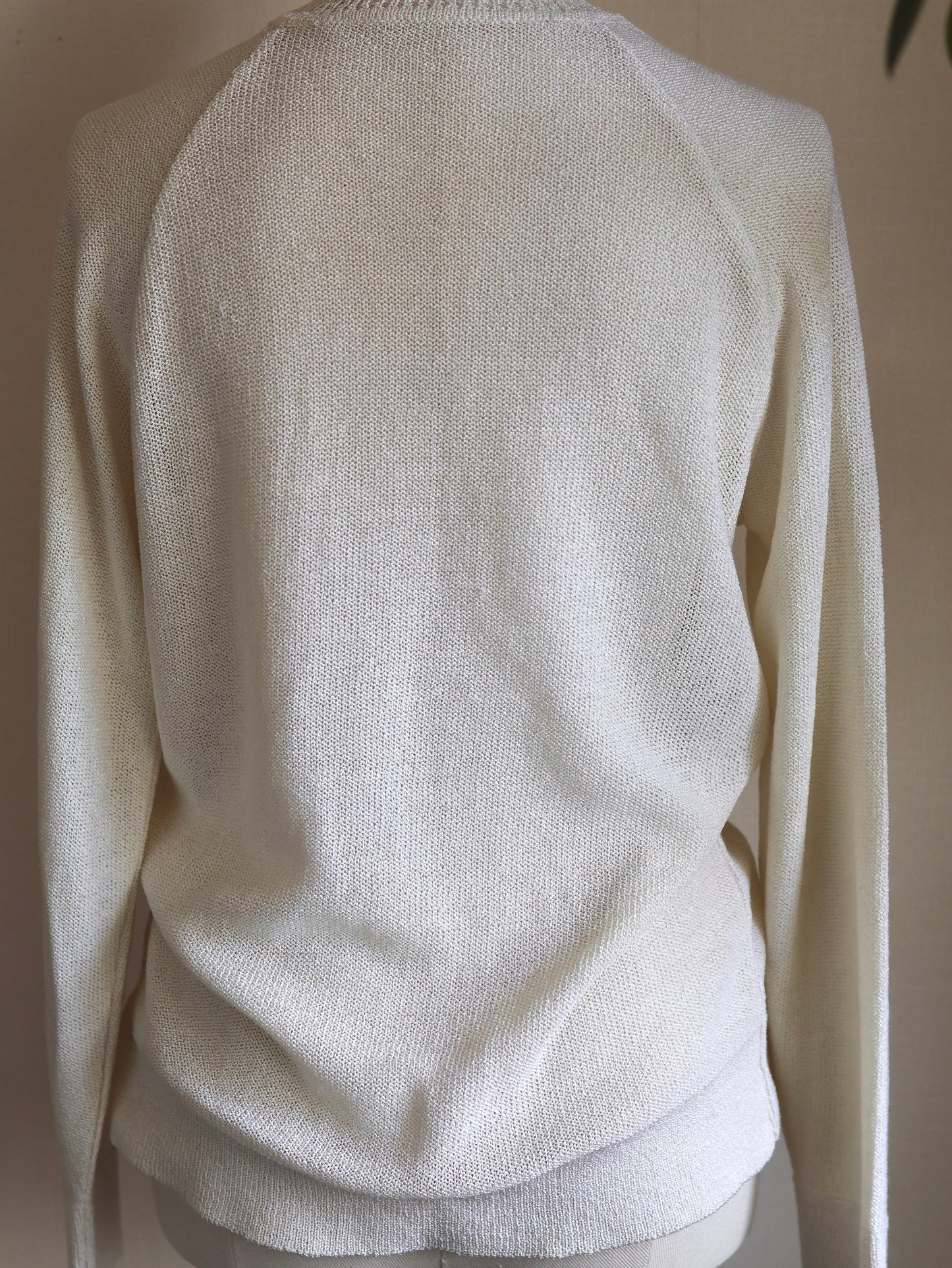 V-Neck Sheer Knit