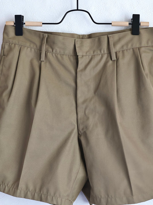 1980's Italian Military 2-Tuck Chino Shorts