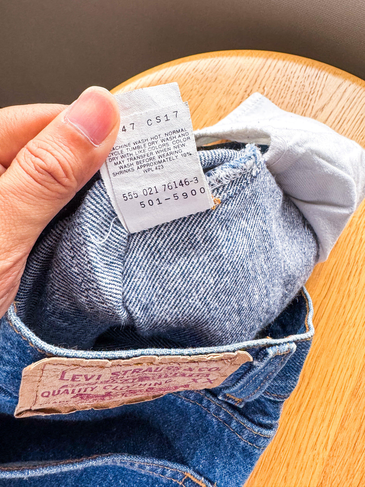 【28inch】1990’s Levi's 501XX Denim Pants(Made in USA)