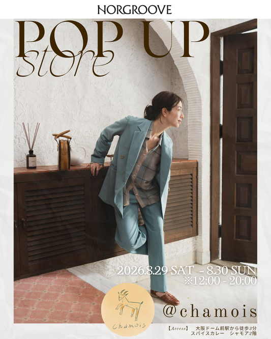 8/29-30【Pop Up Shop】 @ シャモア様（大阪ドーム前）