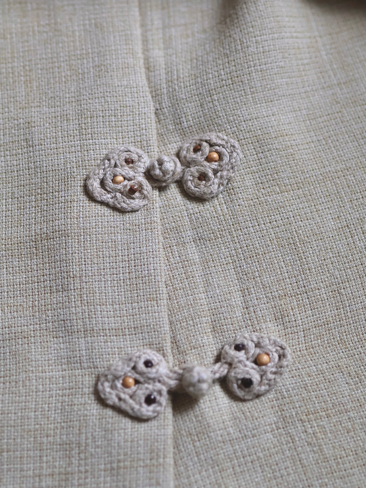 Handmade Linen Tight Skirt