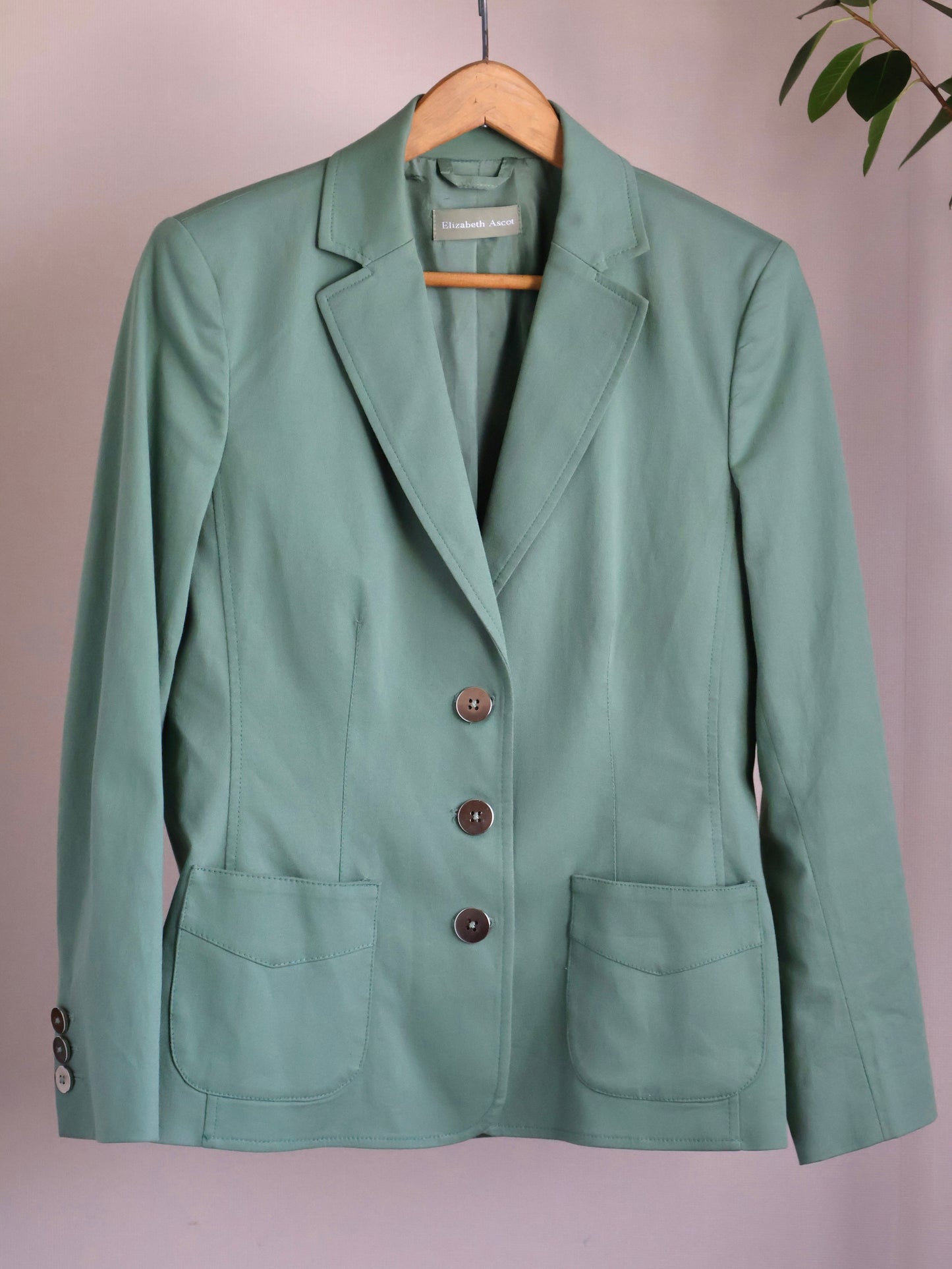 Cotton Stretch Jacket Made in Italy