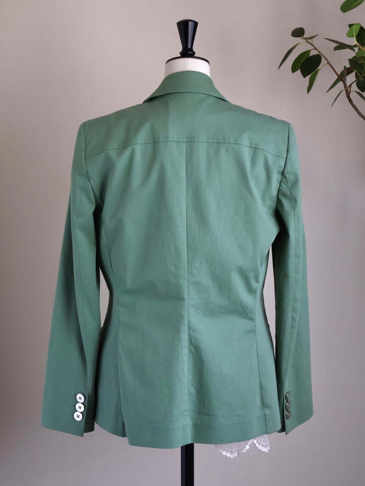 Cotton Stretch Jacket Made in Italy