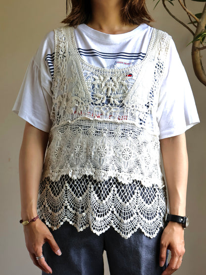 Lace Crochet Top