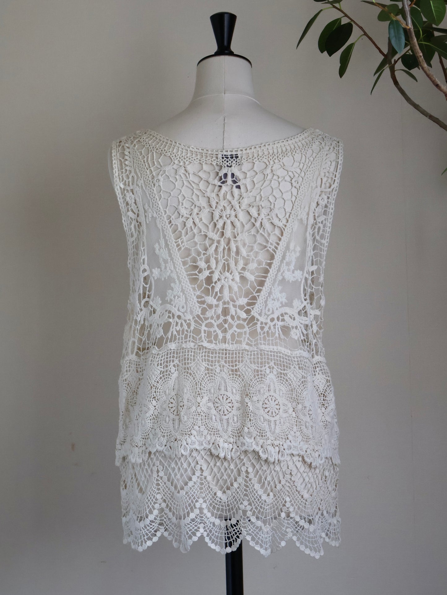 Lace Crochet Top