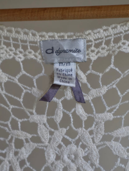 Lace Crochet Top