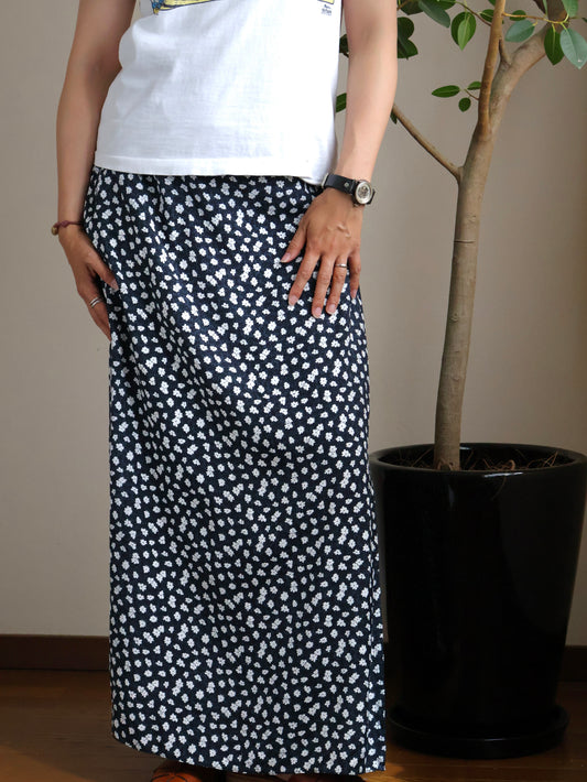 Floral Print Wrap Skirt