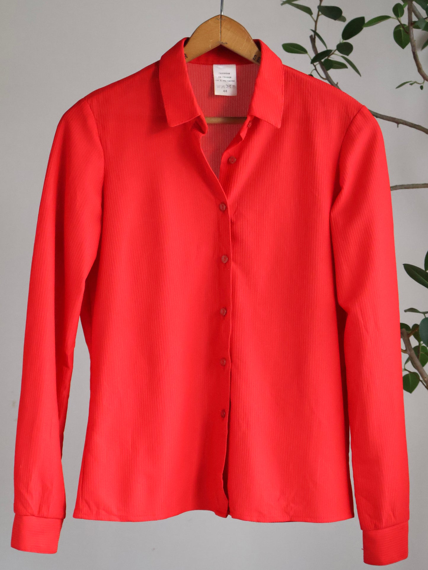 French Ripple Sheer Shirt