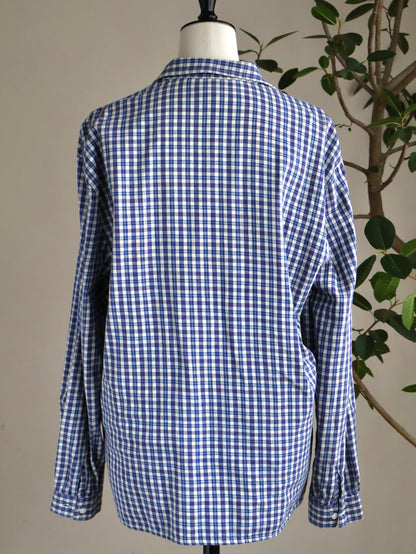 Italy Cotton Check Shirt