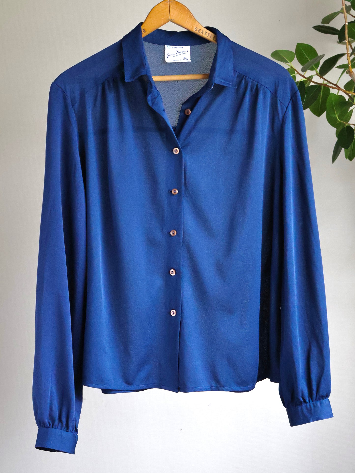 French Vintage Gathered Blouse