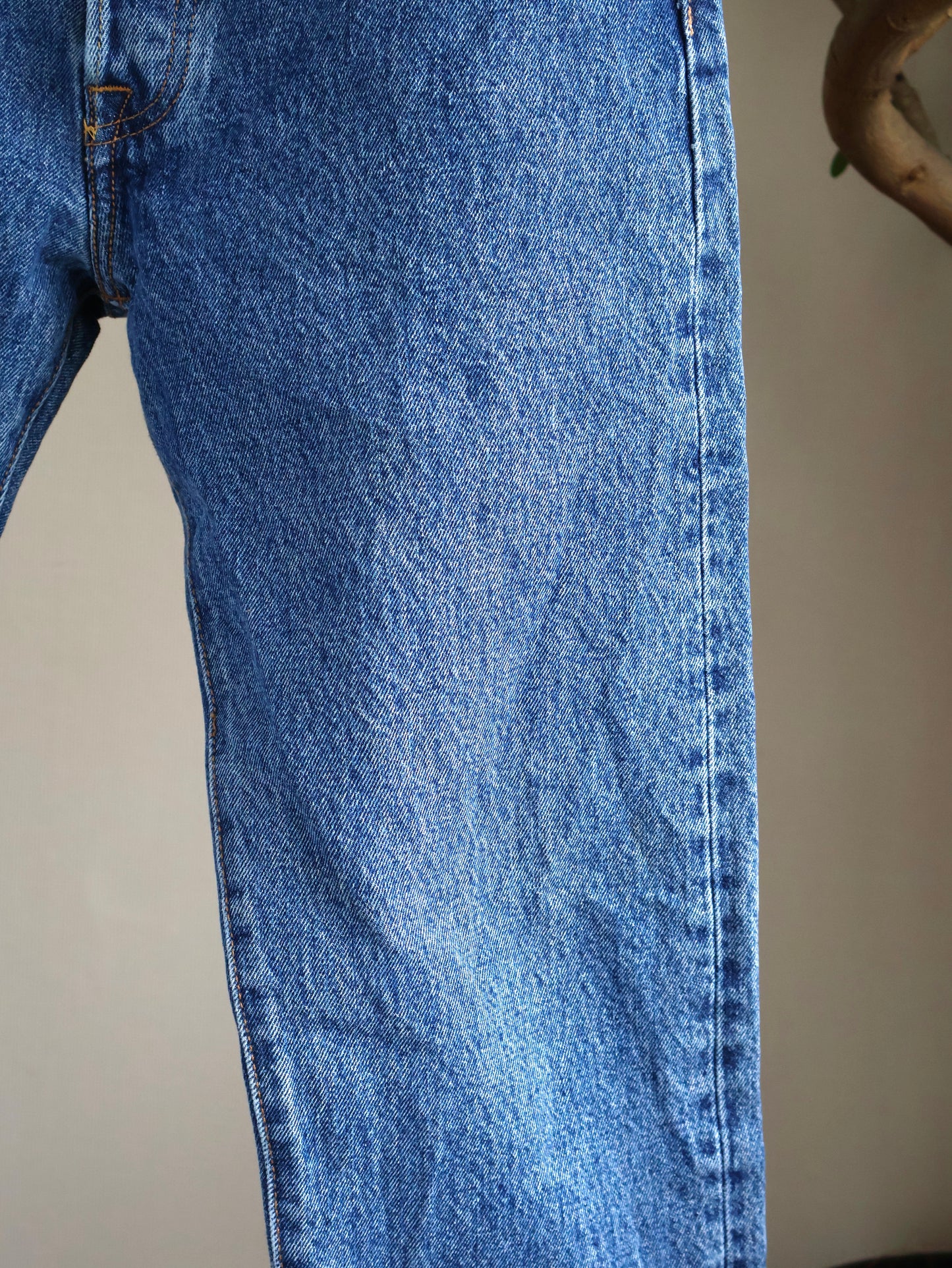 Levi's 501 Medium Wash Straight Denim Made in Mexico