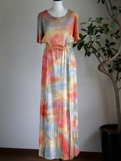 Barbara Lesser Rayon Maxi Dress (Made in U.S.A.)