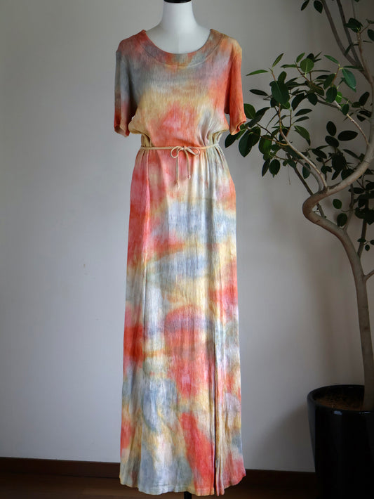 Barbara Lesser Rayon Maxi Dress (Made in U.S.A.)