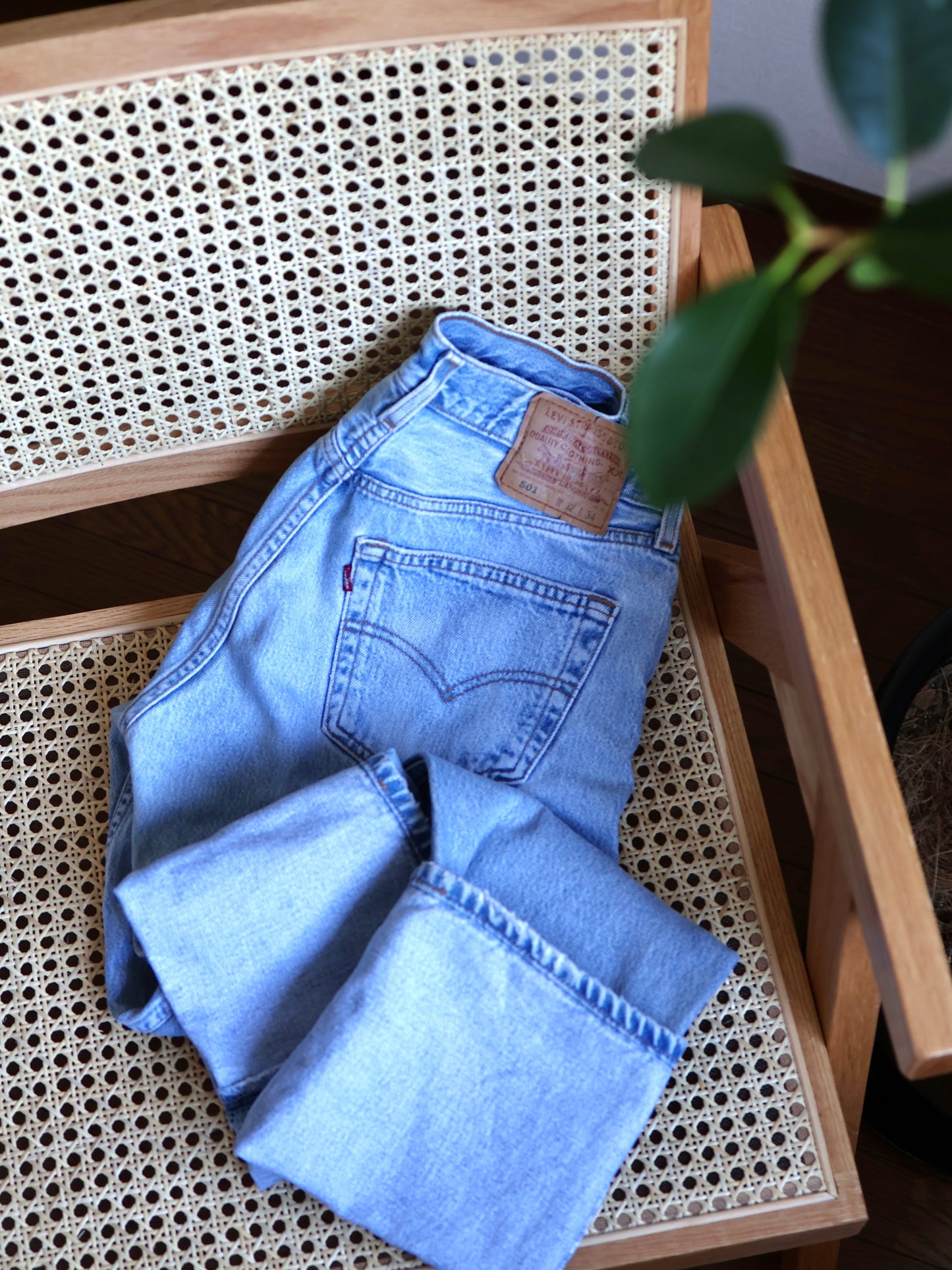 1990s Levi's 501 Denim Made in Guatemala