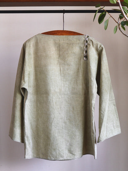 Italian Cotton Boat Neck Tunic