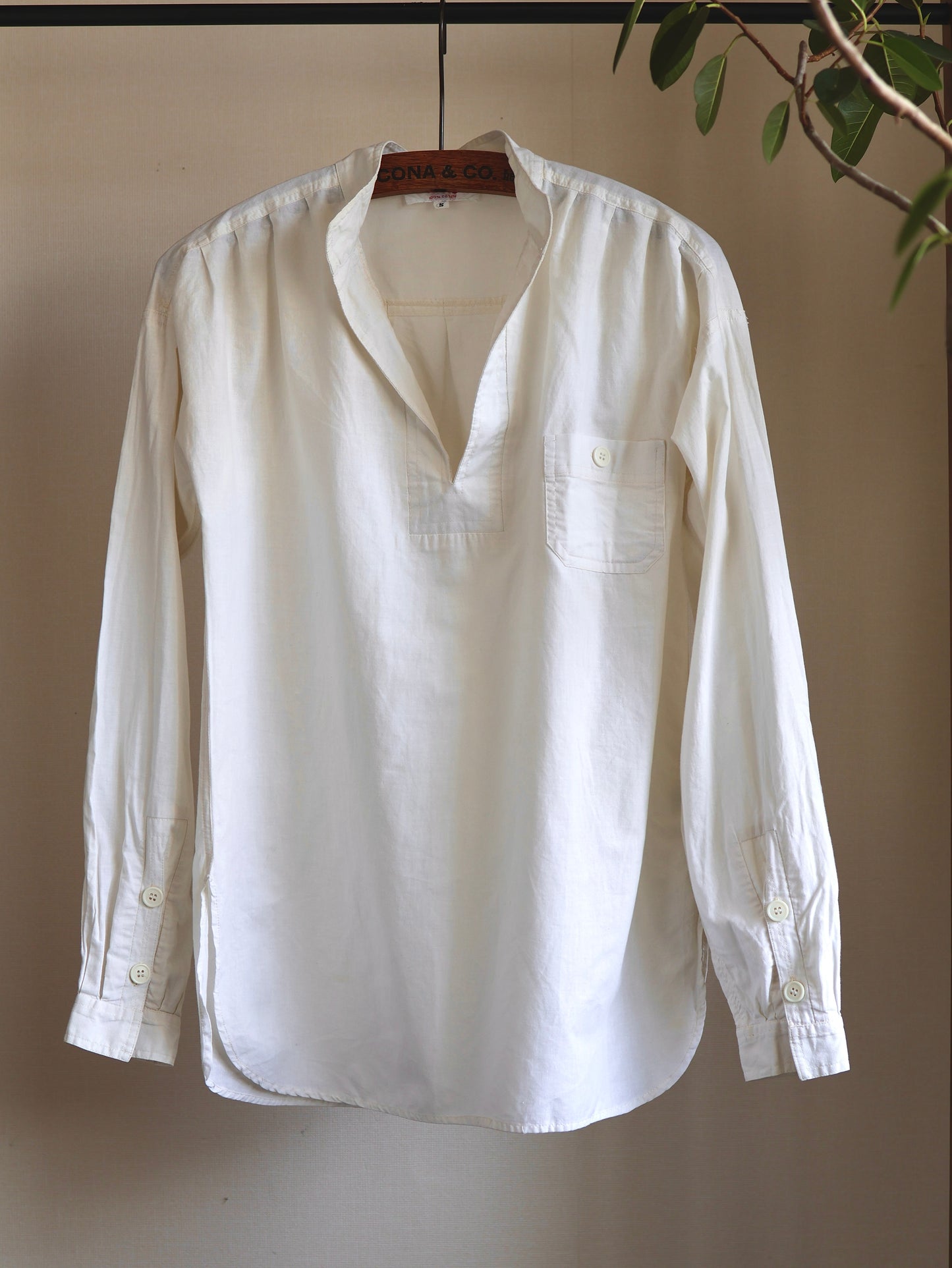 Cotton Skipper Pullover Shirt