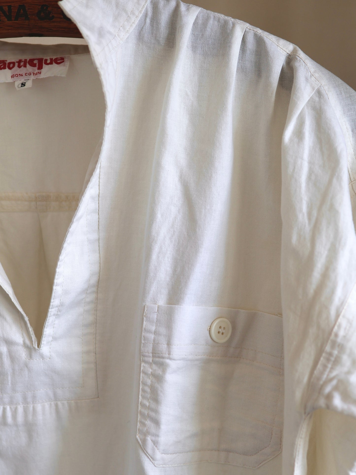 Cotton Skipper Pullover Shirt