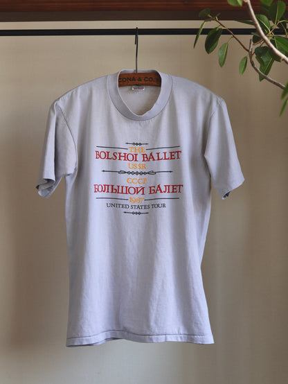 1987 "THE BOLSHOI BALLET" USSR US TOUR Vintage T-shirt / Made in USA