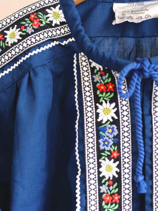 Embroidered Peasant Blouse