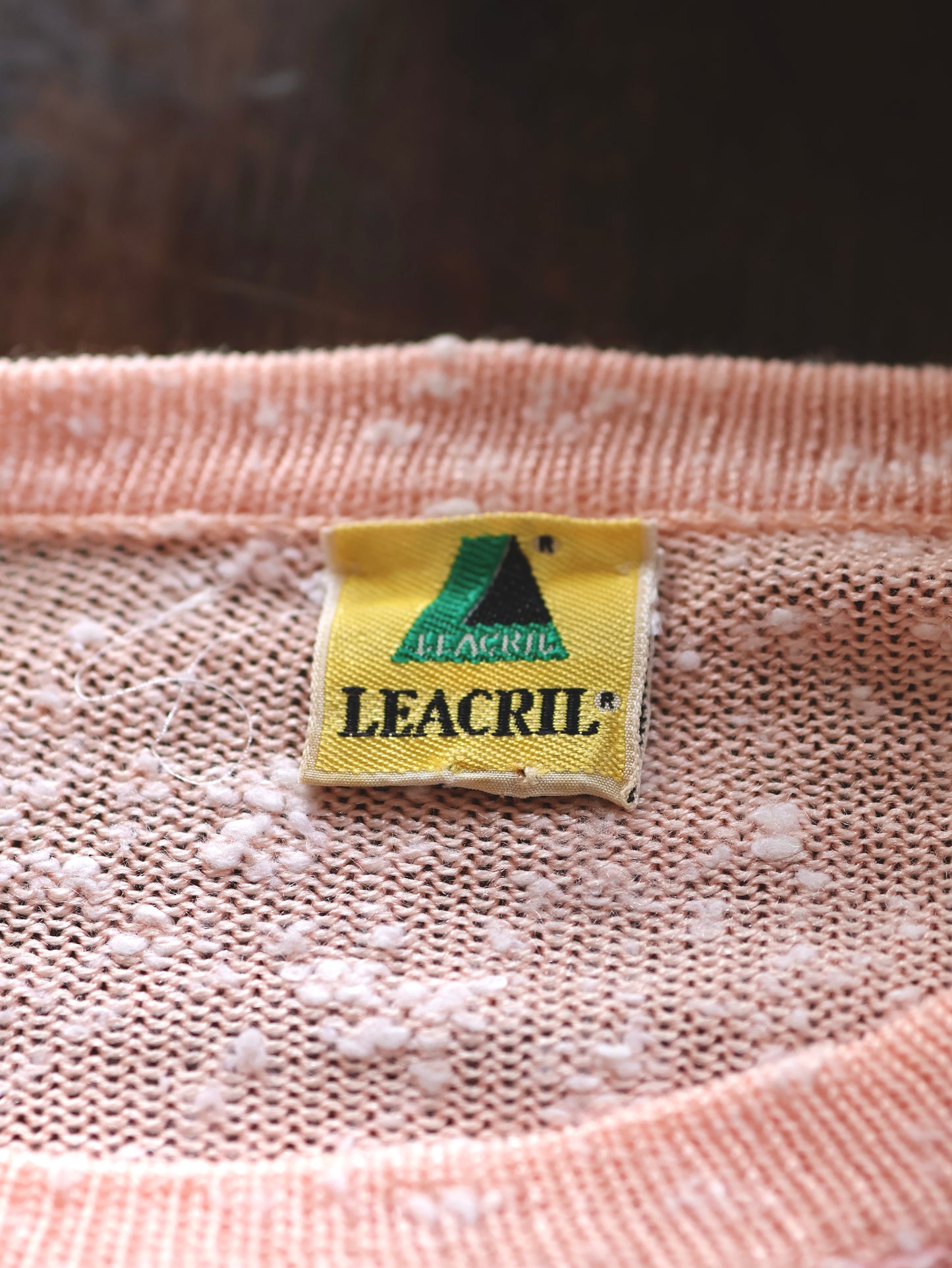 LEACRIL Pink Summer Knit
