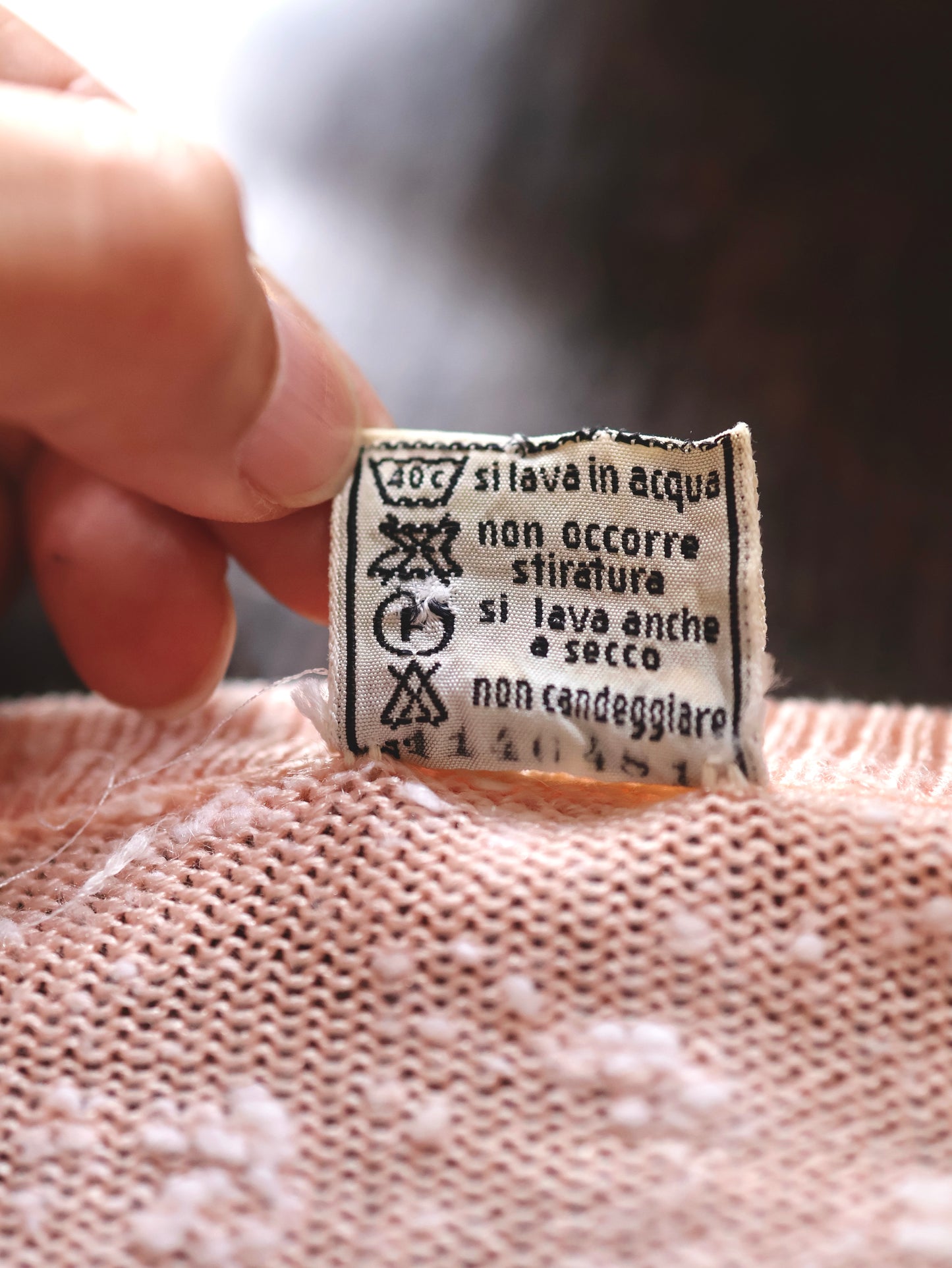 LEACRIL Pink Summer Knit