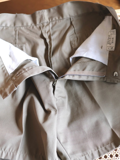 1980's Italian Military 2-Tuck Chino Shorts