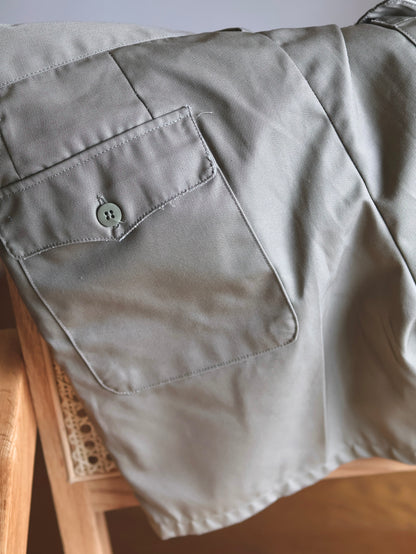 1980's Italian Military 2-Tuck Chino Shorts