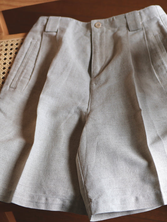 Linen Cotton Half Pants