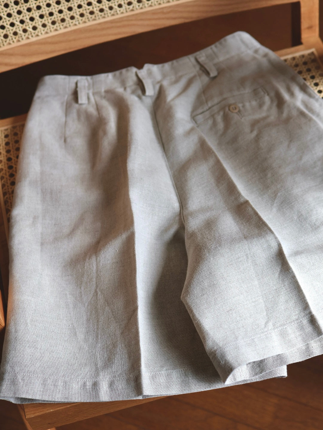 Linen Cotton Half Pants