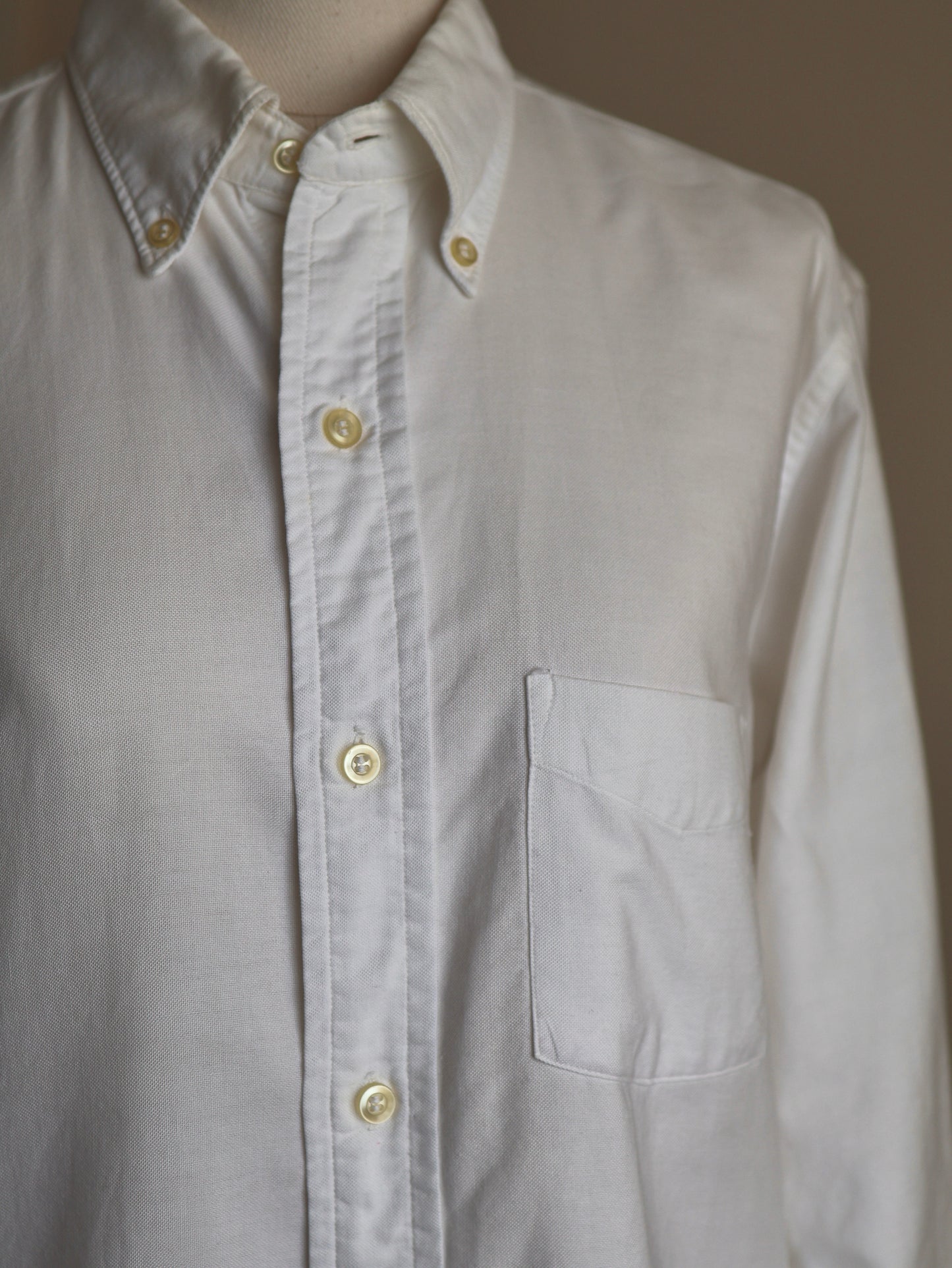 Vintage Made in U.S.A. Cotton Button-Down Shirt