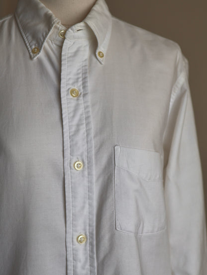 Vintage Made in U.S.A. Cotton Button-Down Shirt