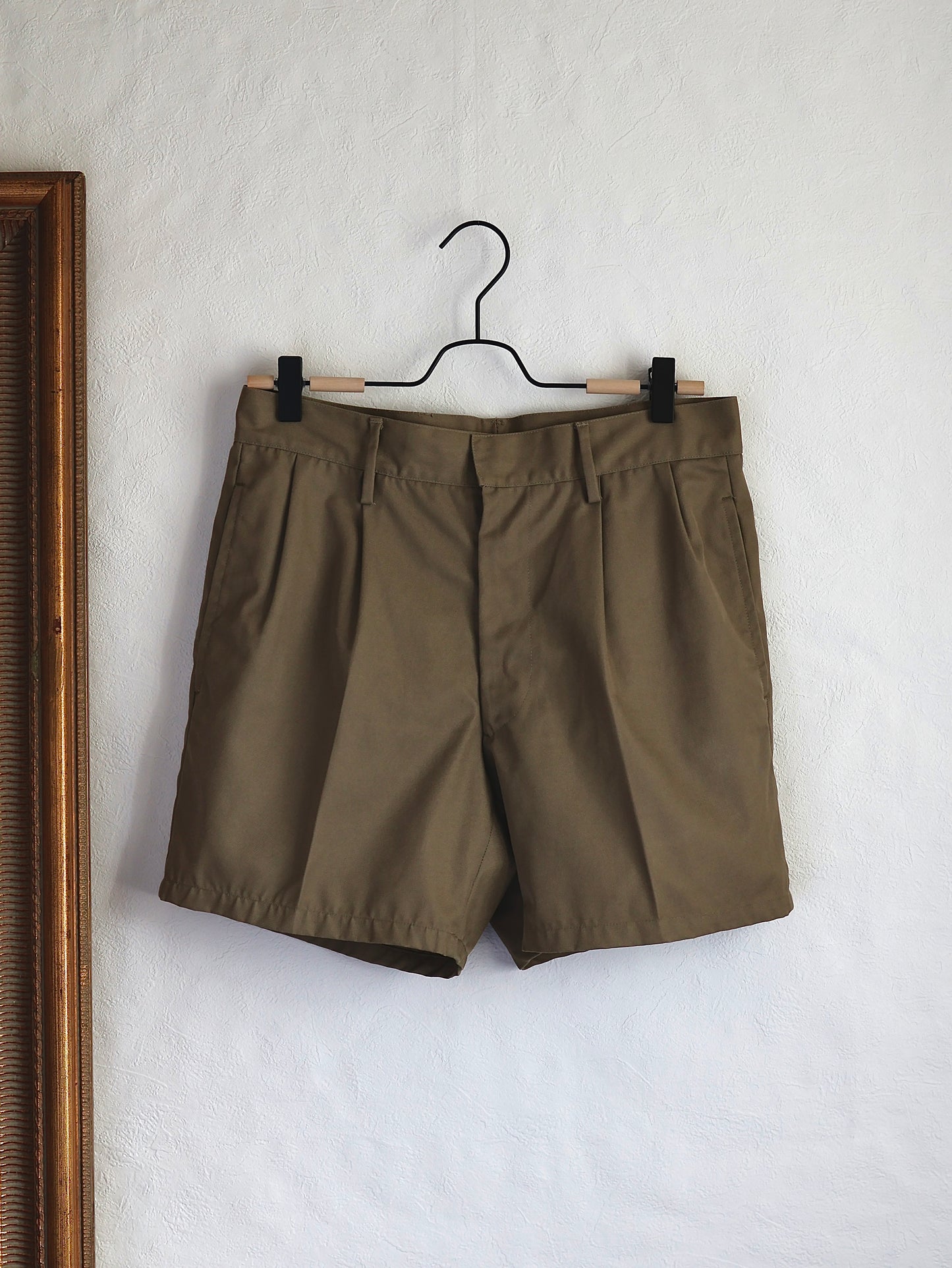 1980's Italian Military 2-Tuck Chino Shorts