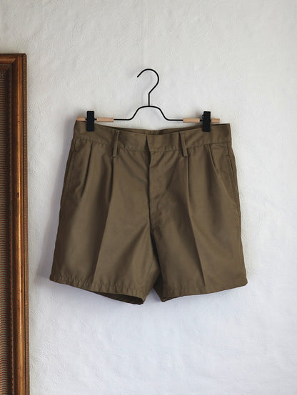 1980's Italian Military 2-Tuck Chino Shorts