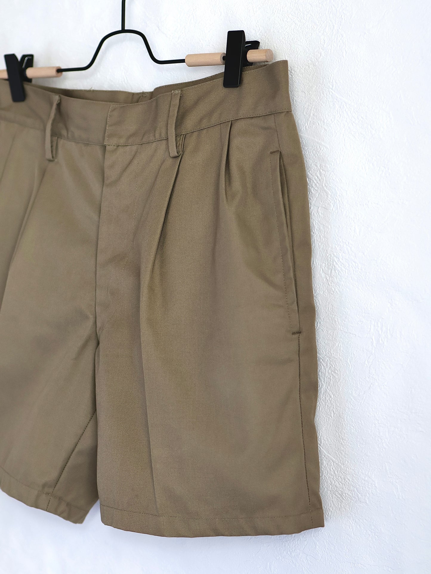 1980's Italian Military 2-Tuck Chino Shorts