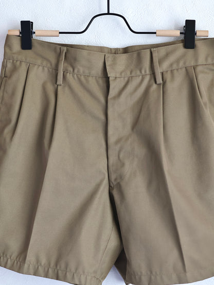1980's Italian Military 2-Tuck Chino Shorts