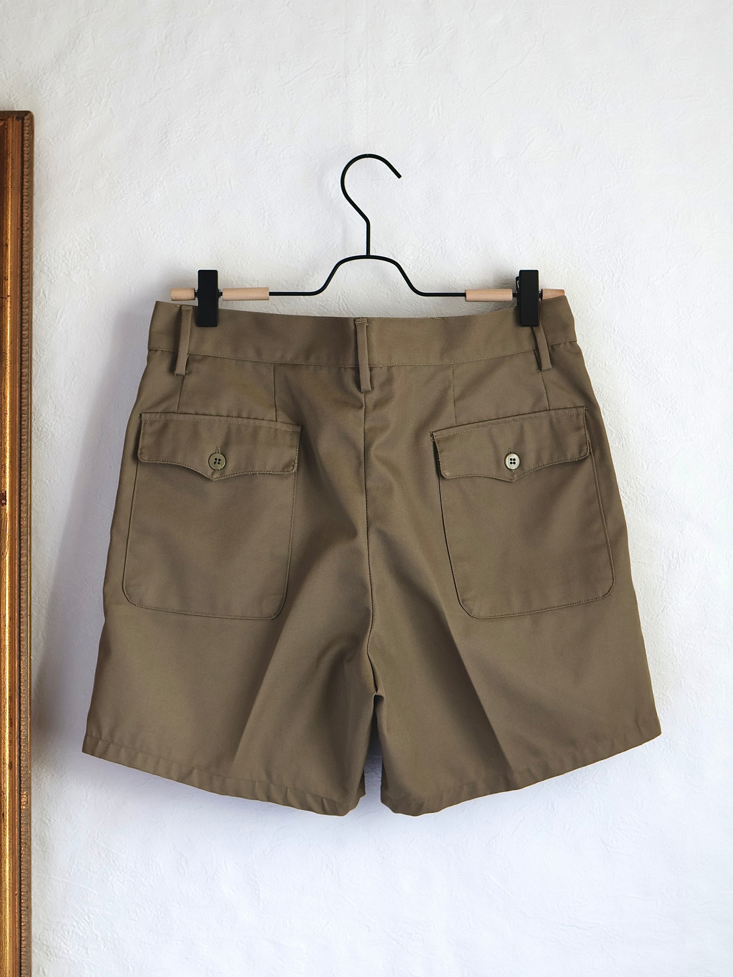1980's Italian Military 2-Tuck Chino Shorts