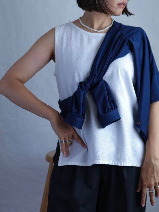 French Vintage Gathered Blouse