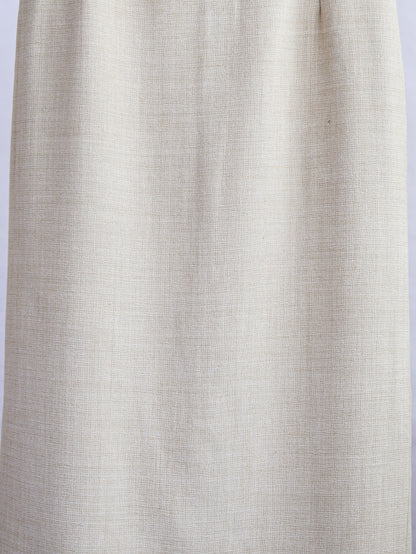 Handmade Linen Tight Skirt
