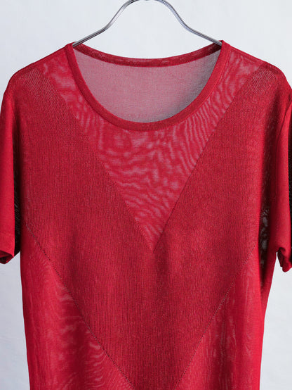 GIVENCHY Rayon Openwork Knit Ensemble