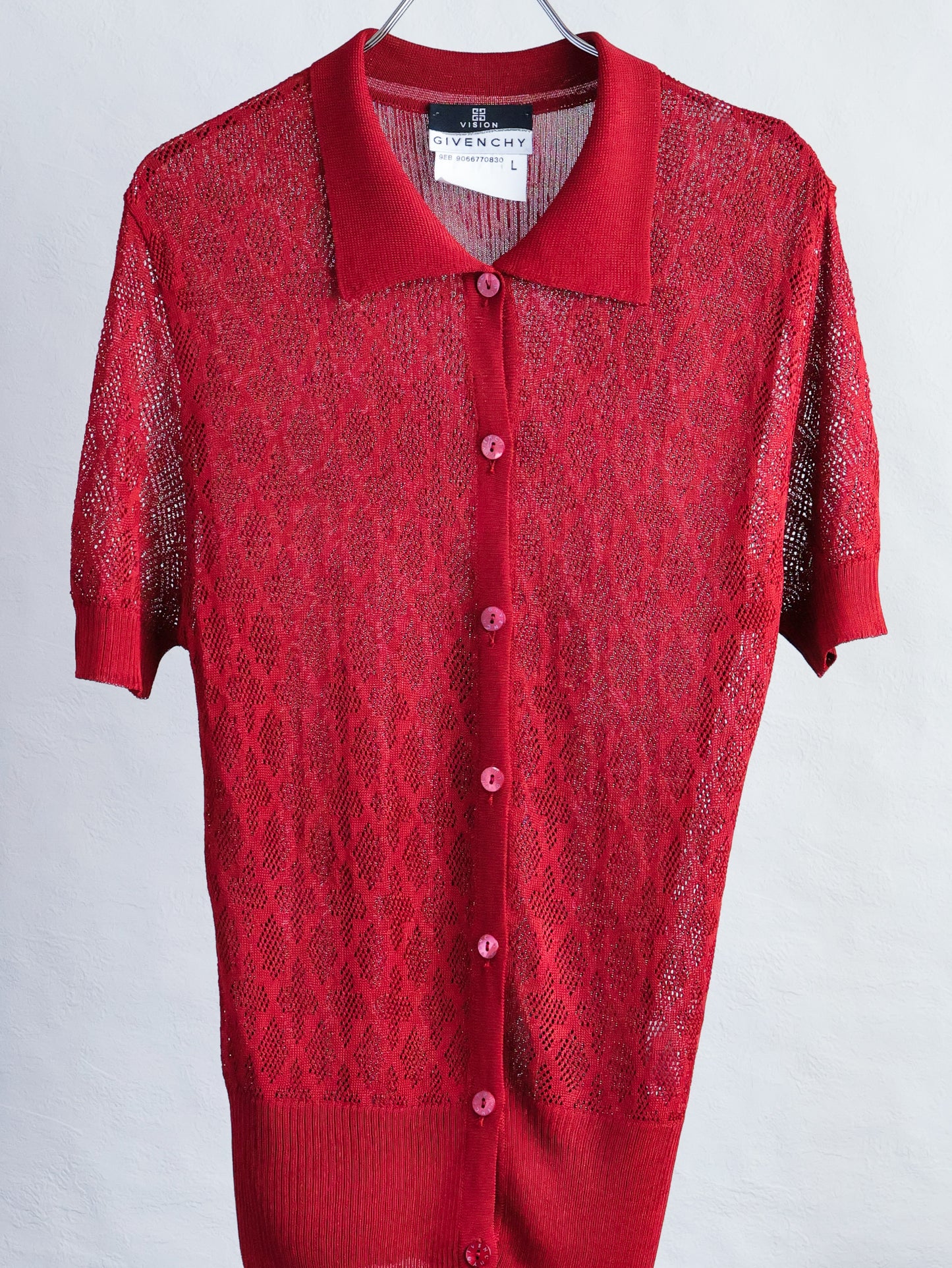 GIVENCHY Rayon Openwork Knit Ensemble