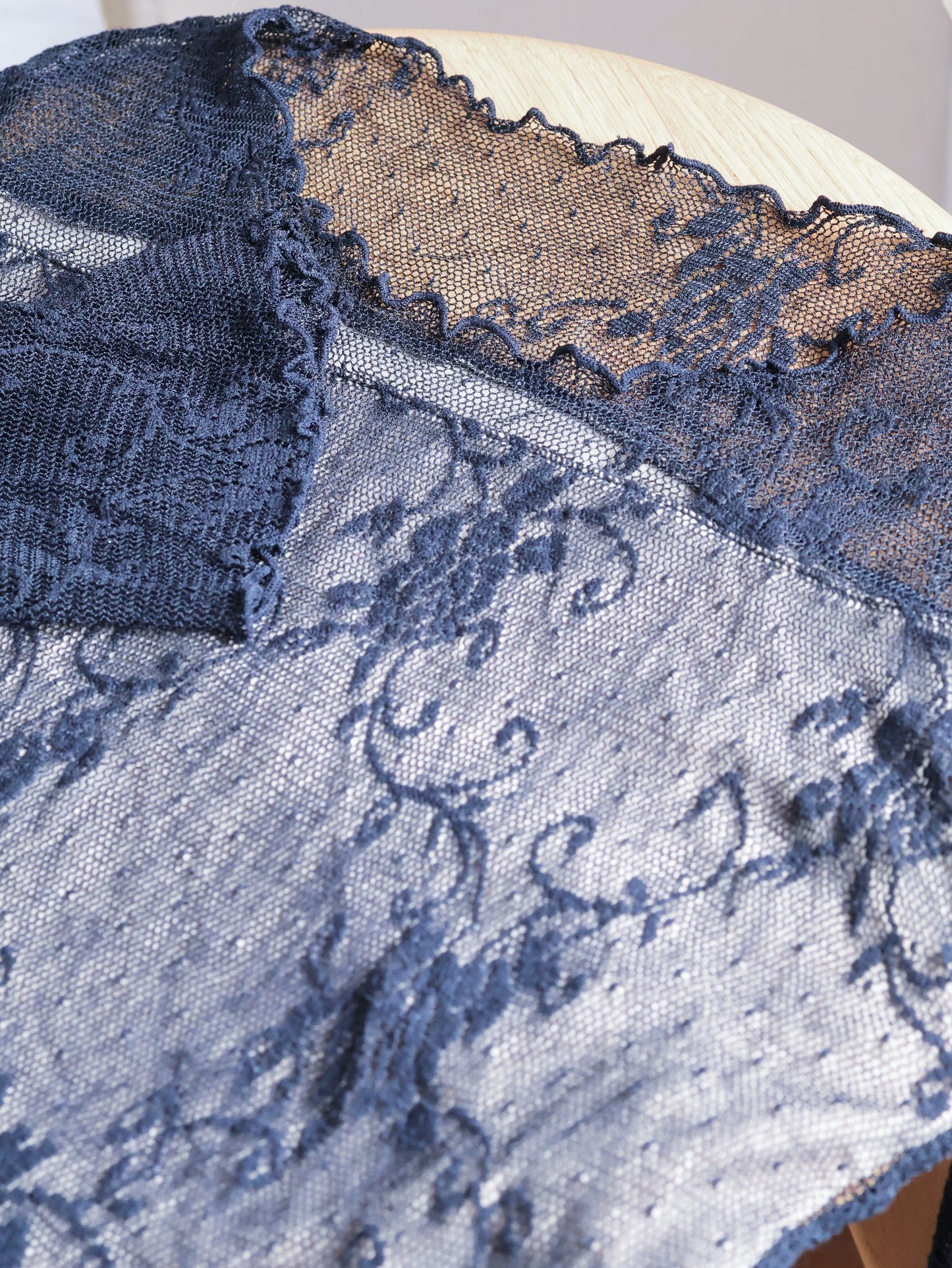 Lace Layered Sheer Top