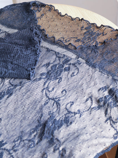 Lace Layered Sheer Top
