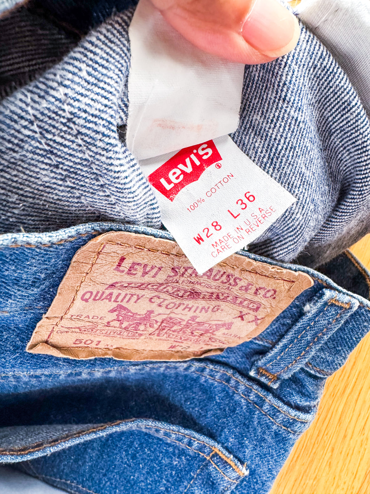 【28inch】1990’s Levi's 501XX Denim Pants(Made in USA)