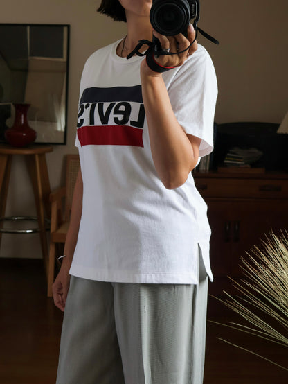 【sizeS-M】Levi's Side-Slit T-shirt(Remake)