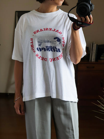 【sizeM-L】1980's "JAZZ"Body Event T-Shirt (Remake)