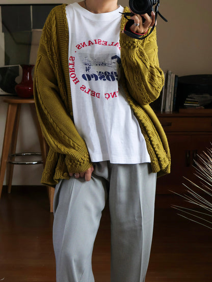 【sizeM-L】1980's "JAZZ"Body Event T-Shirt (Remake)
