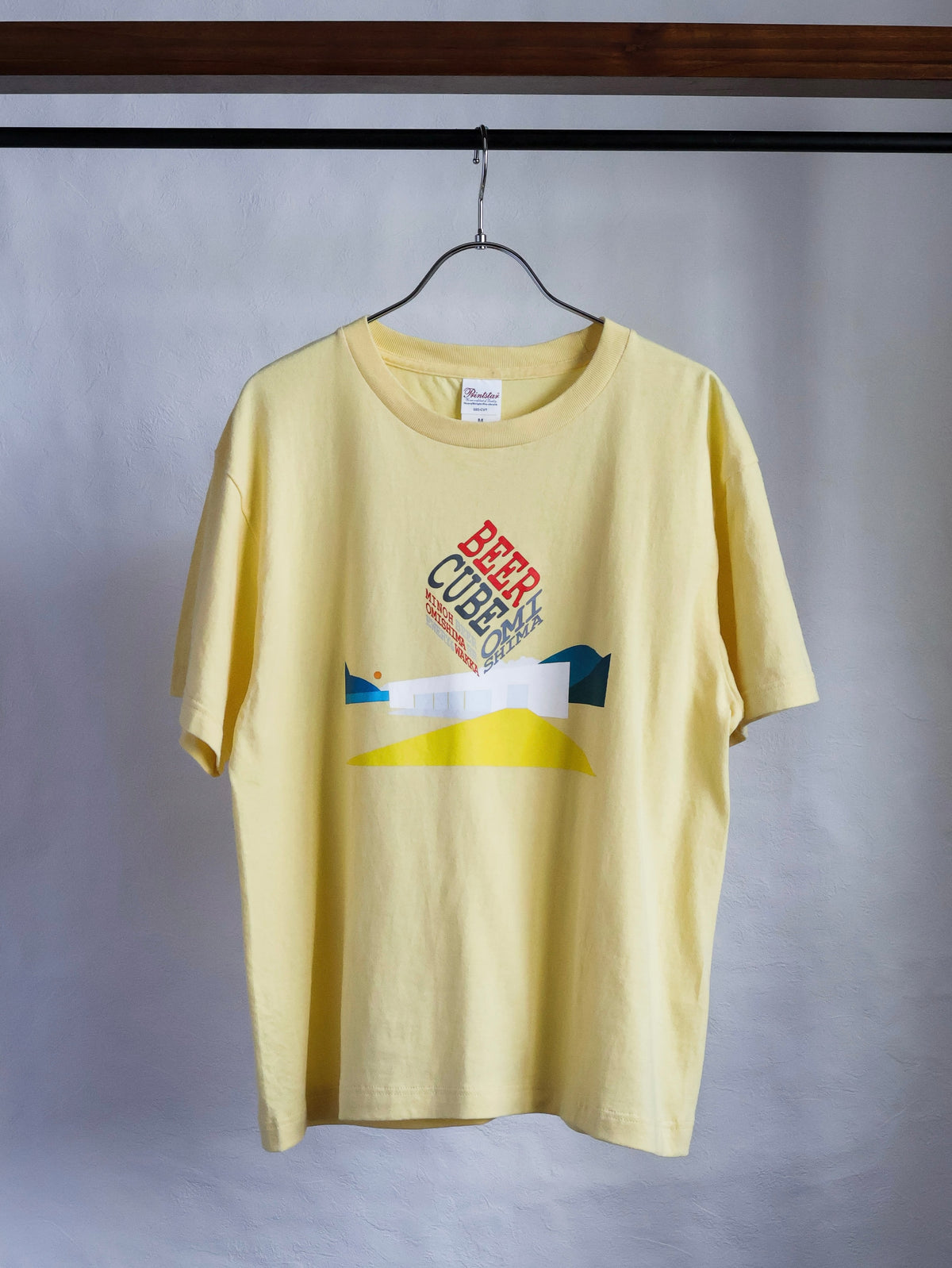 【sizeM-L】BEER CUBE Event T-shirt(Remake)