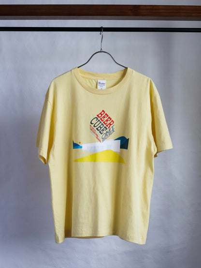 【sizeM-L】BEER CUBE Event T-shirt(Remake)