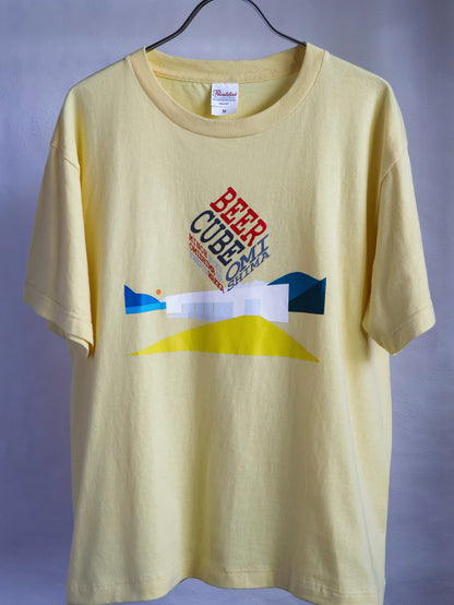 【sizeM-L】BEER CUBE Event T-shirt(Remake)